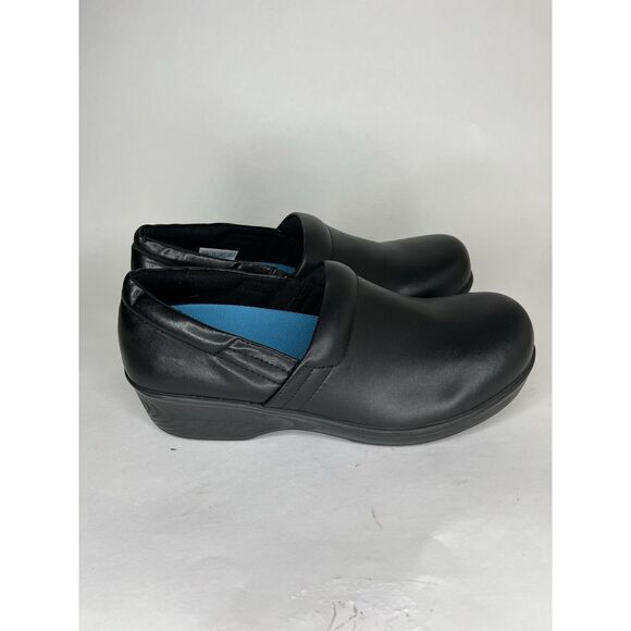 Dr. Scholl’s Black Rubber Slip Ons Oil Resistant Clogs Shoes Women 8.5M US/39EU - Picture 7 of 10